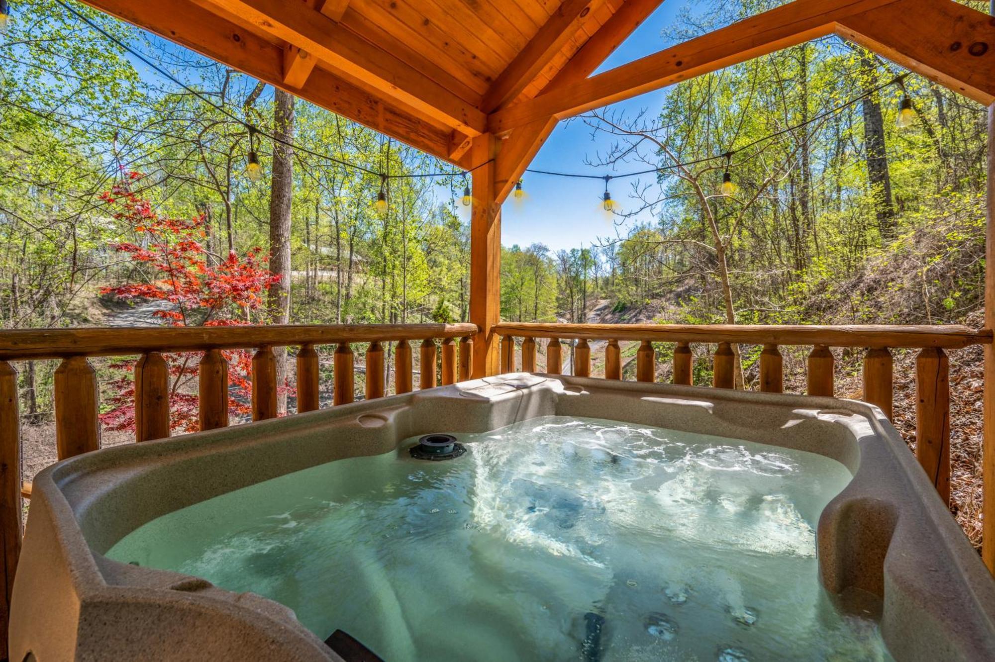 Permanent Vacation-Private Honeymoon Cabin With Hot Tub Sevierville Esterno foto