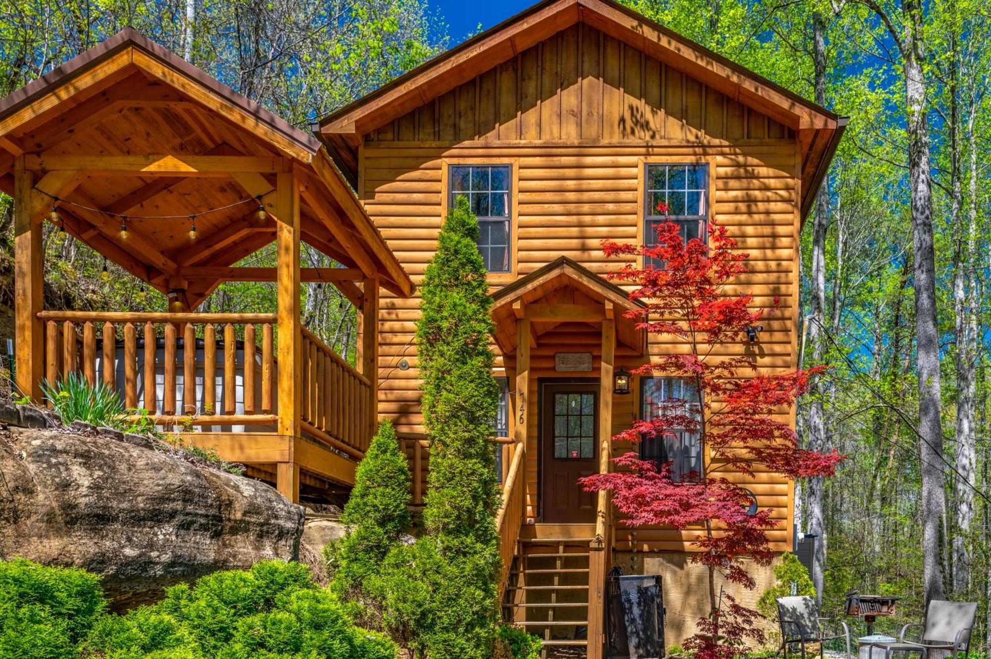 Permanent Vacation-Private Honeymoon Cabin With Hot Tub Sevierville Esterno foto